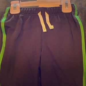 Gray with Green Striping Carter’s Soccer Pants